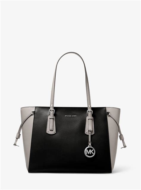 michael kors two tone crossbody bag|Michael Kors voyager medium tote.